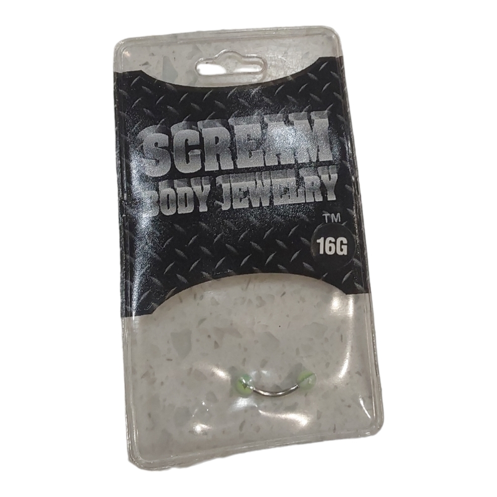 XScream Body Eyebrow Jewelry Men Or Women's Size (16G)